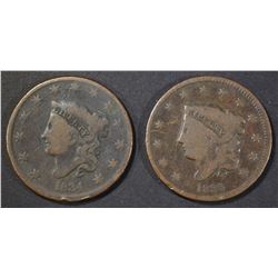 2-LARGE CENTS: