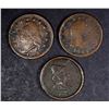Image 1 : 3-AVG CIRC CIVIL WAR TOKENS