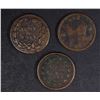 Image 2 : 3-AVG CIRC CIVIL WAR TOKENS