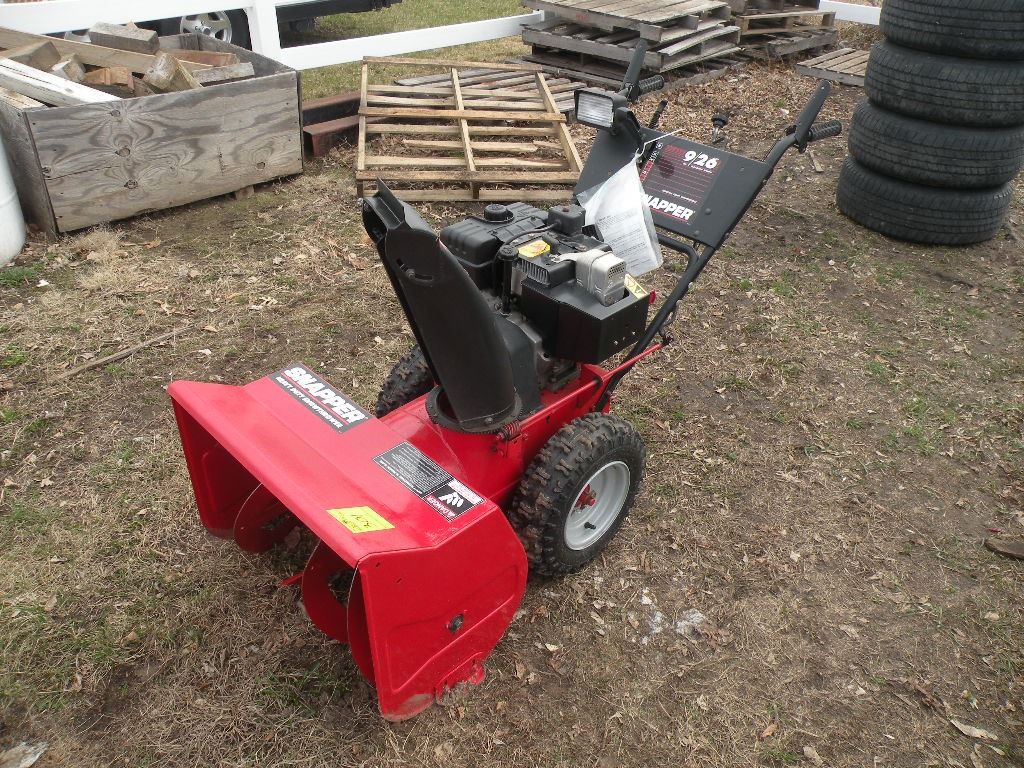 what year is my snapper snowblower i524 what year is my snapper snowblower i524