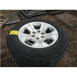 (4) 6-bolt Chev 265/65R18 pick-up rims