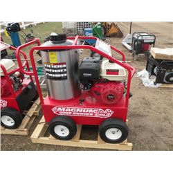 EZ Kleen Magnum Gold 4000 psi, 12 volt burner w/e-start, hot water pressure washer -New
