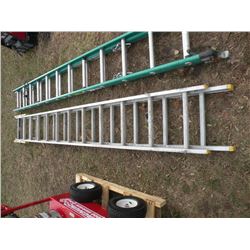 Alum extension ladder