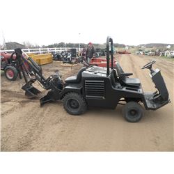 Tennant rubber tire backhoe