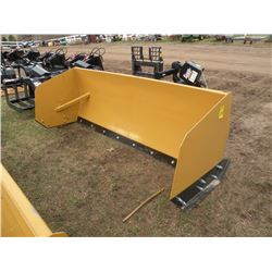 8ft snowpusher w/bolt-on metal cutting edge -NEW