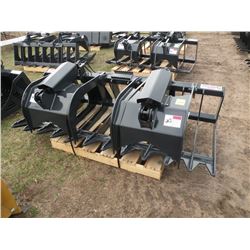 Stout 84" brush grapple w/couplers -New