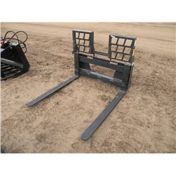 Stout 48" walk-thru pallet forks  -New