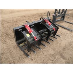 60" twin cylinder grapple -NEW
