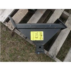 Single side receiver hitch