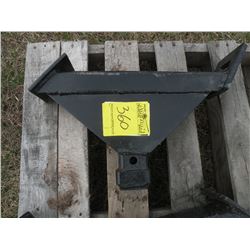 Single side receiver hitch