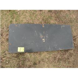 Tool plate for skidloader