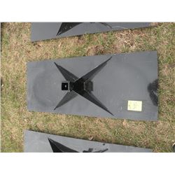 Receiver hitch for skidloader -New
