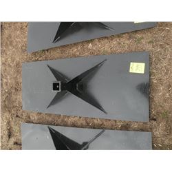 Receiver hitch for skidloader -New