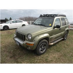 2003 Jeep Liberty Renegade SN#-1J4GL38K63W735574