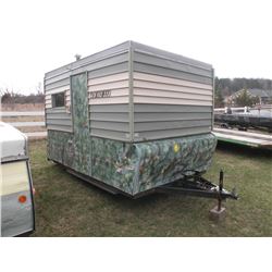 2000 Homemade trailer fishhouse