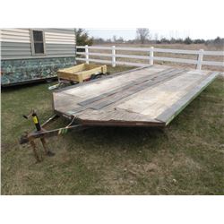 1975 Arctic Cat 102x16 plus V trailer SN#-XXX
