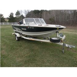 1997 Sylvan Sport Select 17ft boat w/trailer SN#-SYL56649B797