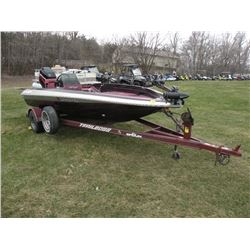 1991 Cajun Ragin 17ft boat w/trailer SN#-MBVR4083A191