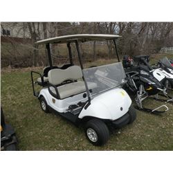 2012 Yamaha electric golf cart w/charger -4 seater SN#-JW9012499