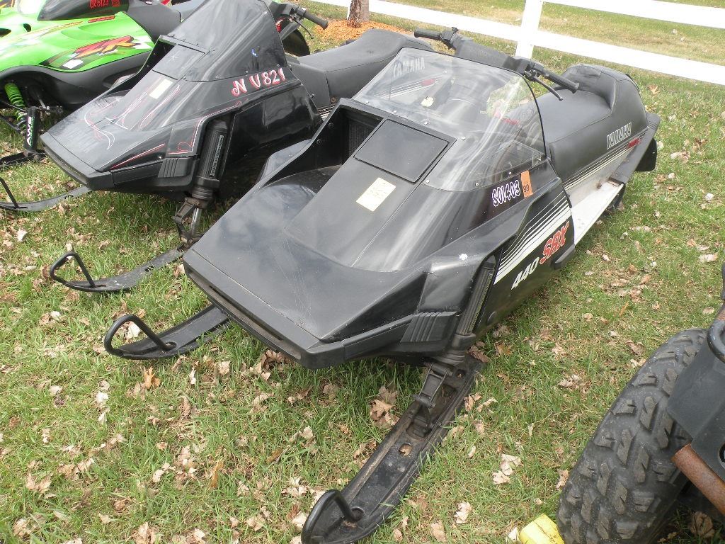 1981 Yamaha SRX 440 w/rebuilt 540 VMax motor SN8M6000931