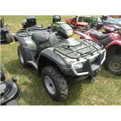 2007 Honda Foreman ES 500 SN#-1HFTE317774206209, unable to verify vin