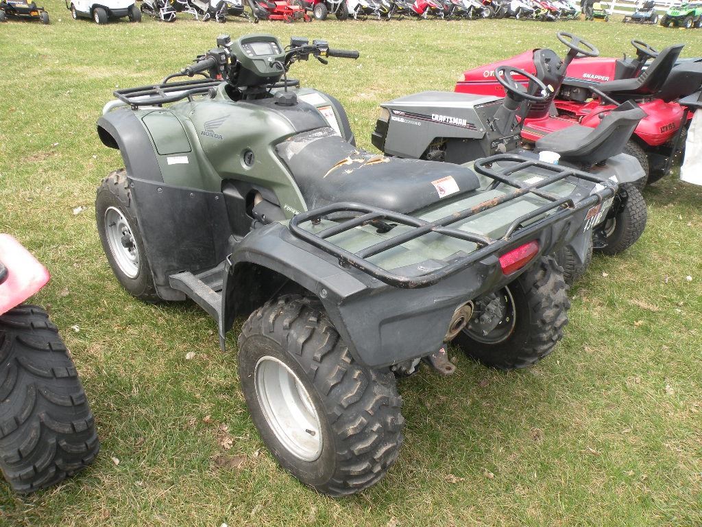 2007 Honda Foreman ES 500 SN1HFTE317774206209, unable to verify vin