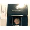 Image 1 : 1999 Silver YELLOWSTONE National Park Commemorative Coin in Original Box