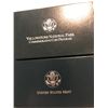 Image 3 : 1999 Silver YELLOWSTONE National Park Commemorative Coin in Original Box