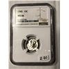 Image 1 : 1945 Mercury Dime Certified NGC MS 66
