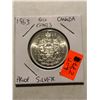 Image 1 : Beautiful 1963 Silver Canada Half Dollar PROOF