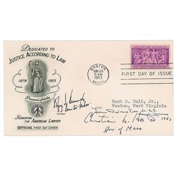 John F. Kennedy Signed First Day Cover