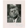 Image 1 : John F. Kennedy Signed Photograph