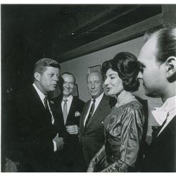 John F. Kennedy's Birthday: Maria Callas Original Photograph