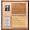 Image 1 : Dave Powers Handwritten Timeline of 1963