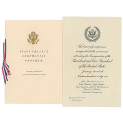 John F. Kennedy Inauguration Package