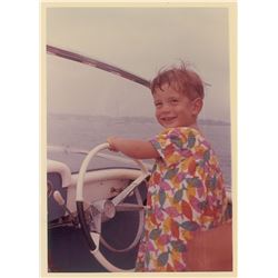 John F. Kennedy, Jr. 1963 Original Photograph by Cecil Stoughton