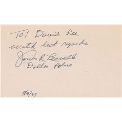 James Leavelle Handwritten Statement and Signature