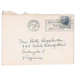Robert F. Kennedy Signed Mourning Card