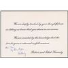 Image 1 : Robert F. Kennedy Signed Sympathy Card