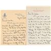Image 1 : Rose Kennedy Pair of Autograph Letters Signed