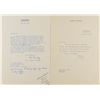 Image 1 : Joseph P. and Rose Kennedy Pair of Typed Letters Signed