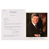 Image 1 : Ted Kennedy Signed Photograph and Typed Letter Signed