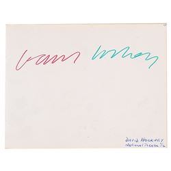 David Hockney