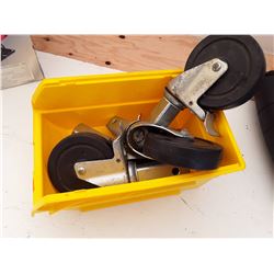 4 Large Castor Wheels