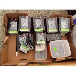 Box of Assorted Hardware