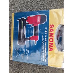 Samona 2-1/2" 16ga. Finishing Nailor New
