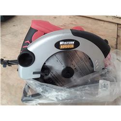 Western Rugged Skill Saw New *Tested and Working*