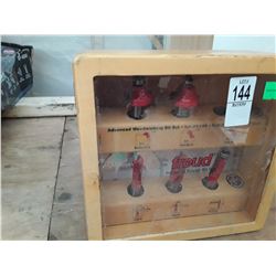 Freud Industrial Router Bit Set in Wood Box