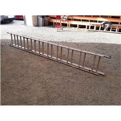 Apx. 20' Aluminum Extension Ladder