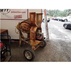 Stow Mfg.  Concrete Mixer 4 Cu. Ft. Briggs and Stratton 5HP Motor